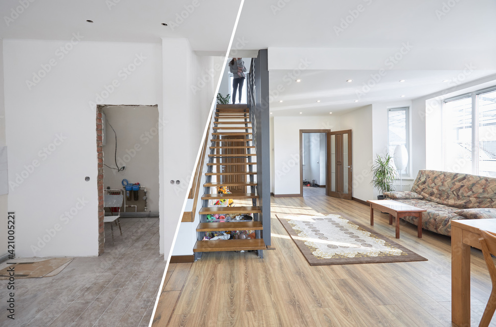 Mit unseren Raumausstatter gestallten wir Ihr neues Zuhause. Von Maler- und Tapezierarbeiten, über Fußbodenverlegung bis zum Aufbau von Küchen und Möbel.  